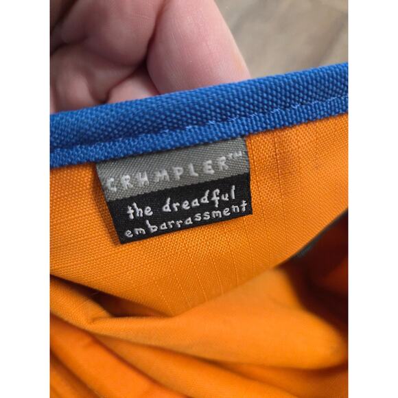 Crumpler The Considerable Embarrassment Laptop Messenger Bag Crossbody Blue - Picture 6 of 9